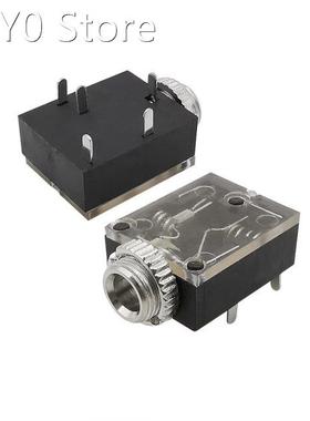 5Pcs PJ-324M 3.5mm 5 Pin Stereo Socket Audio Connector Panel