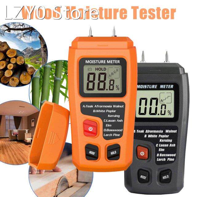 1pcs 0-99.9% Two Pins Digital Wood Humidity Tester Wood Moi