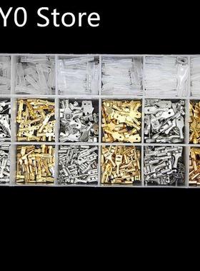 720pcs Insulated Male Female Cable Lugs 2.8/4.8/6.3mm Electr