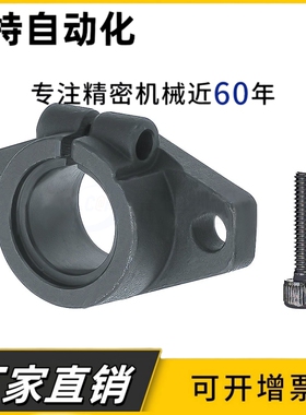开口导向轴支座 长导向法兰型 SHFT/SHFTL8/10/12/15/16/20/25/30