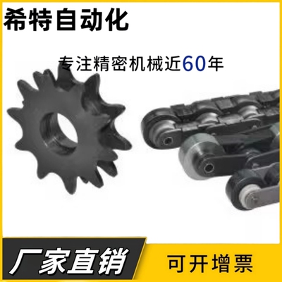 平片单排链轮15B03C25B06C08A08B10A12A链条双节距