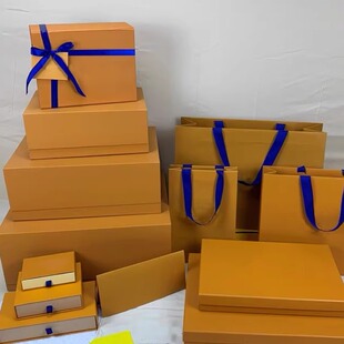 L包装盒子袋子衣服腰带纸袋衣服围巾钱包饰品水桶包包空盒子袋子