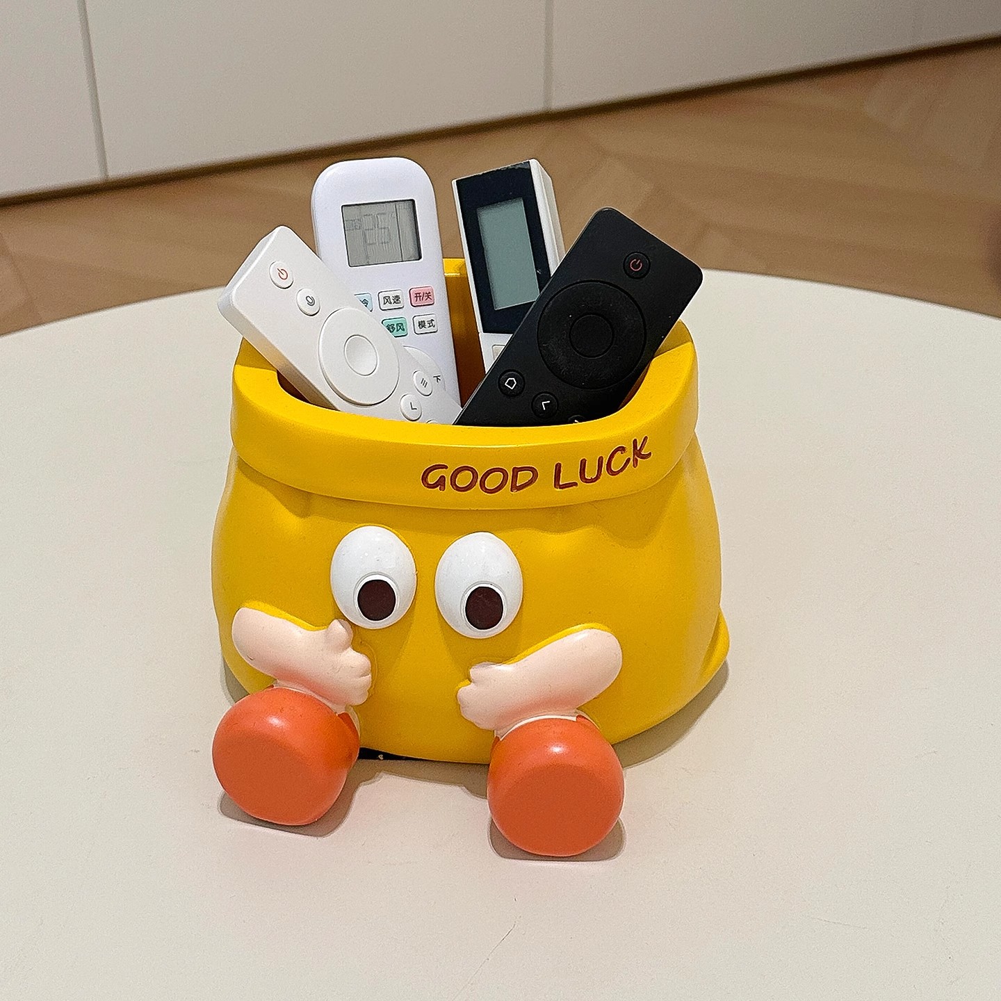 新家的100个快递丨遥控器收纳盒客厅创意桌面茶几装饰摆件置物架