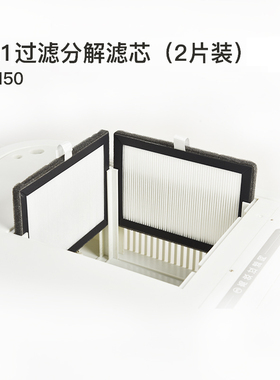 NILO D150新风滤芯H11过滤分解滤芯