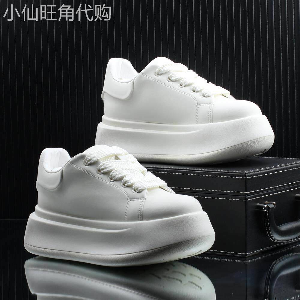变成180穿搭!TROR DIVE!新款经典厚底小白鞋男增高百搭气质板鞋