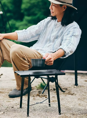 日本TOKYO CRAFTS户外露营折叠桌便携轻量化小方桌