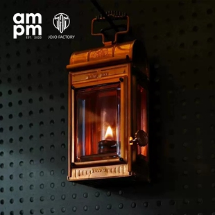JoJo Factory户外氛围铜质煤油灯露营灯复古静思煤油灯
