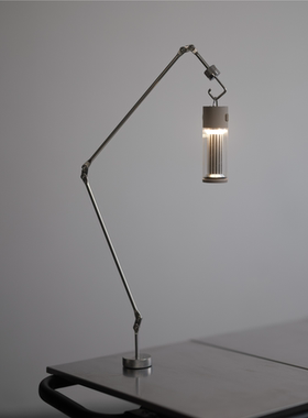 日本TOKYO CRAFTS户外磁吸灯架露营居家不锈钢磁吸折线曲臂灯架