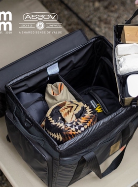 日本AS2OV户外露营装备收纳包大容量防水机能折叠收纳袋