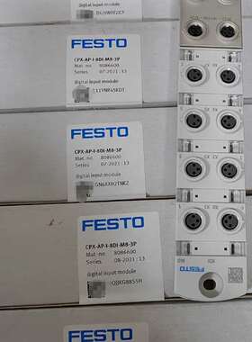议价FESTO正品 CPX-AP-I-8DI-M8-3P 808