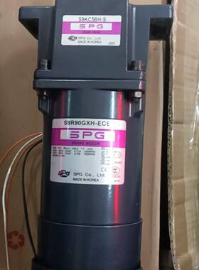 议价韩国SPG减速刹车马达  S9R90GXH一ECE ／S9k