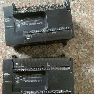 拆机件2个 议价欧姆龙PLC E40SDR 成色如 CP1E