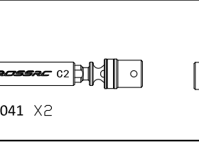 CROSSRC FC6 传动轴套件 95041 95042  CS-97400729