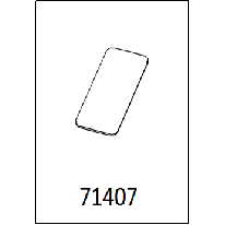 CROSSRC EMOX6/EMOXL3后视镜片（2片）71407 CS-97401679