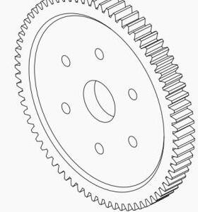 CROSSRC 拖拉机 大铁牛 TL4大齿 240701 CS-97401385