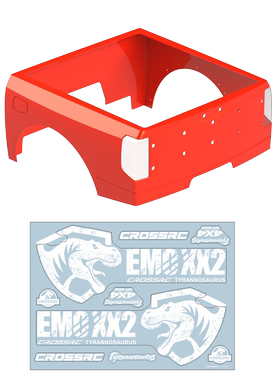 CROSSRC  EMO XX2 暴龙  橙色后壳247702   CS-97401649