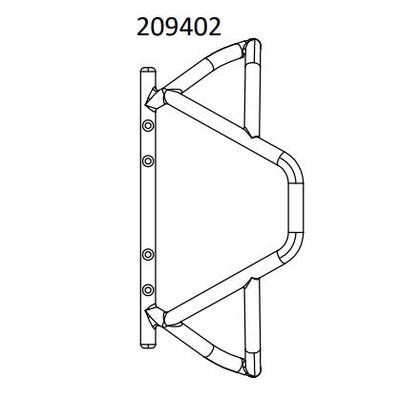 CROSSRC 大虎鲨 UT4-前护杠  CS-97400826