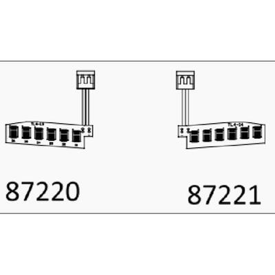 CROSSRC 拖拉机 大铁牛TL4后顶灯 87220 87221  CS-97401393