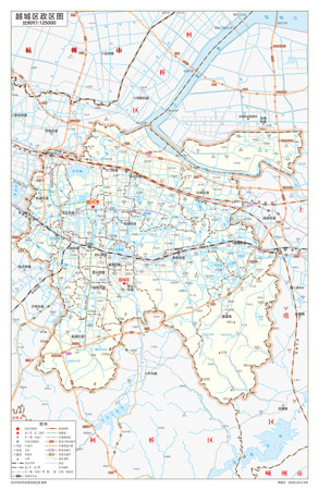 越城区地图行政区划水系河流湖泊交通旅游铁路地形卫星流域打印