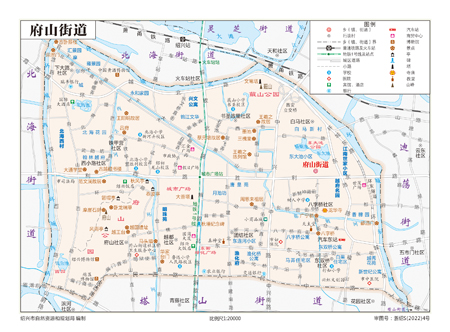 府山街道越城区地图行政区划水系河流湖泊交通旅游铁路地形卫星流