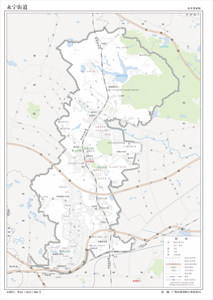 广州市增城区永宁街道地图行政区划水系交通地形卫星流域打印定制