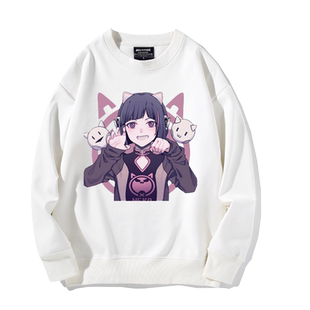 NEKO电子音乐手游音乐世界Cytus2周边圆领卫衣男女加绒休闲上衣服