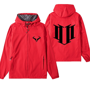 纳达尔费德勒穆雷德约科维奇网球夹克百搭长袖连帽春秋新款潮外套