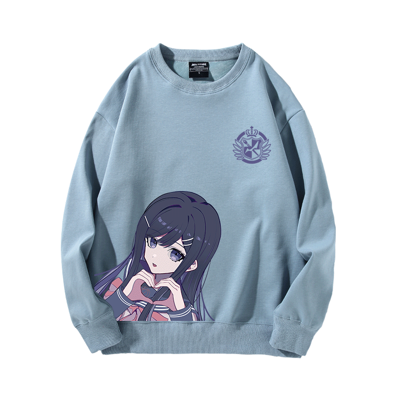 圆领卫衣二次元秋冬男女衣服