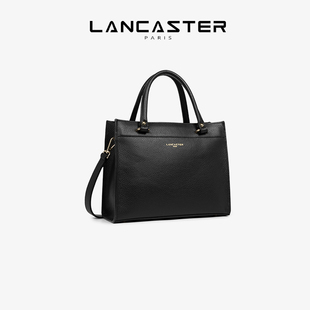 FoulonnéDouble系列双面纹理牛皮斜挎公文包 Lancaster兰卡斯特