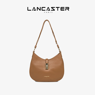 MilanoHorizon系列粒面纹理牛皮马鞍包中号 Lancaster兰卡斯特