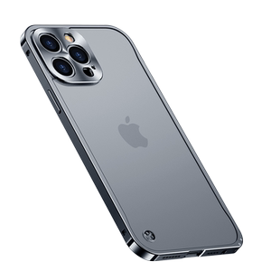 适用于苹果12手机壳iphone12promax新款金属边框保护套镜头全包防摔Pro超薄透明磨砂Max男女高级感耐脏潮牌宁