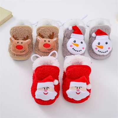 Christmas Baby Socks Boys Girls Autumn Winter Anti Slip Sock