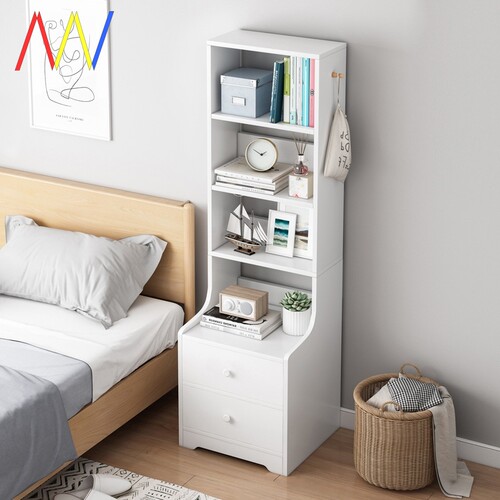 Bedstand Mini Bedside Table Side Bedroom Cabinet Wood Bed