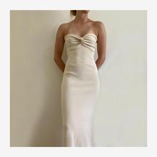 欧美性感针织裹抹胸连衣裙 платье knitted bodycon dress
