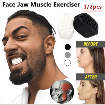 1/2pcs Jaw exerciser Jawline Jawzrsize trainer exercise ball