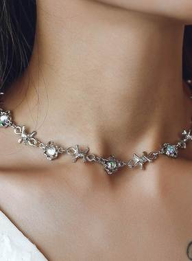 Necklace Sweet clavicle Chain Hip Hop choker Accessories项链