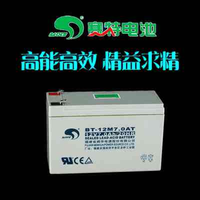 12V7AH蓄电池报警安防门禁消防主机音响电瓶UPS照明电梯应急电池