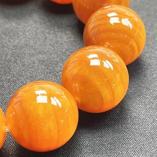 男士冷门手串帝王血龙木手串单圈琥珀木北沉香松树明子满油全透松