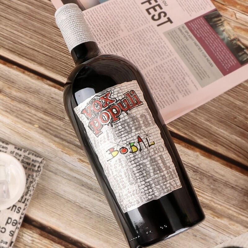 西班牙红酒老藤干白晚收干红葡萄酒橡木桶12个月750mldop级佳酿