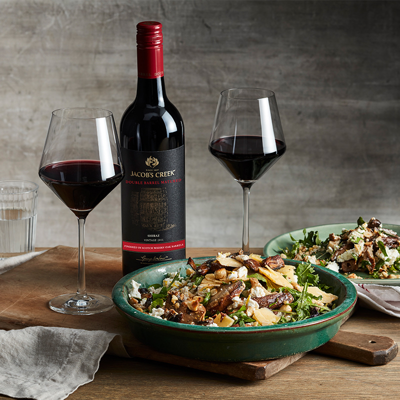 杰卡斯双桶创酿系列西拉赤霞珠干红葡萄酒澳大利亚原瓶进口750ml