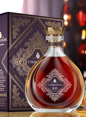 拿破仑XO馥华诗干邑白兰地法国进口洋酒调酒烈酒礼盒装带防伪码款