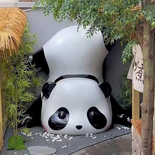 玻璃钢卡通雕塑来图定制做公仔动漫吉祥物户外游乐场景观美陈摆件