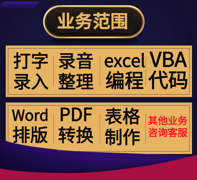 人工录音整理视频音频转文字扒词字幕方言英文打字现场速记速录