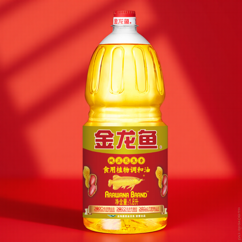 金龙鱼纯正花生香食用植物调和油1.8L小桶装家商用烹饪炒菜色拉油,粮油调味/速食/干货/烘焙,调和油,淘宝优惠券,粉丝福利购,淘宝优惠卷