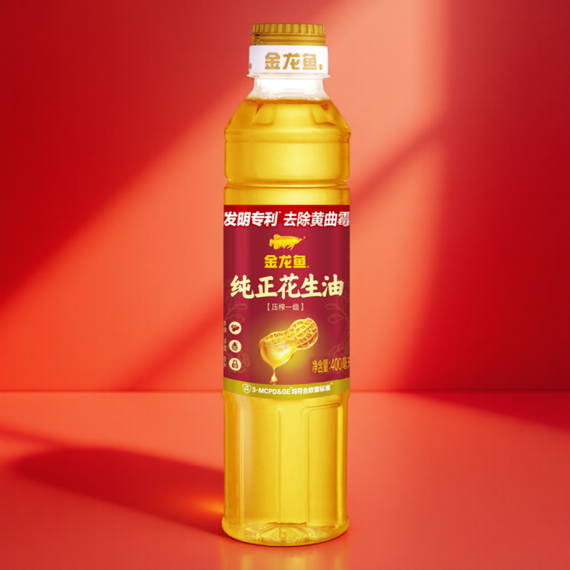 金龙鱼压榨一级纯正花生油400ML家用大学单位宿舍用小瓶装食用油,粮油调味/速食/干货/烘焙,花生油,淘宝优惠券,粉丝福利购,淘宝优惠卷