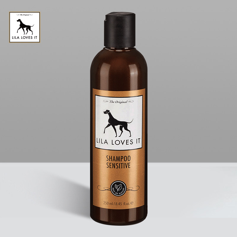德国进口lilalovesit沐浴液猫狗护毛素250ml里拉爱它宠物沐浴露
