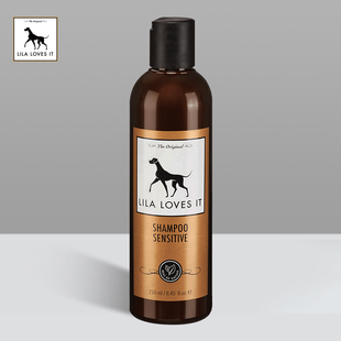 德国进口lilalovesit沐浴液猫狗护毛素250ml里拉爱它宠物沐浴露