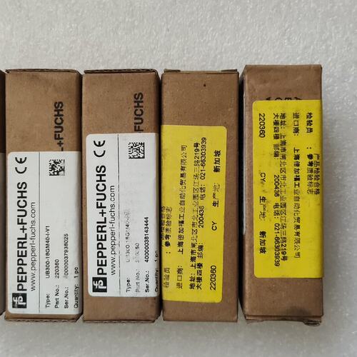 议价P+F倍加福UB300-18GM40-I-V1超声波传感可维修