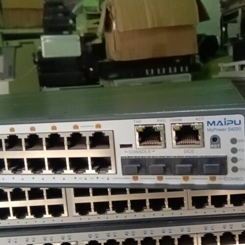 议价迈普SM4220-52TC-AC 全千兆三层汇聚交换 成色可维修