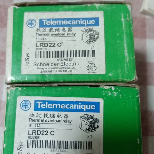 议价施耐德热过载电器 LRD22C 16-24A可维修